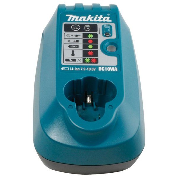Laadija Makita DC10WA; 7,2-10,8 V (ilma pakendita) - Image 2