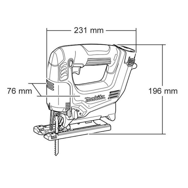 Makita Akutikksaag JV100DZ 10,8v - Image 3