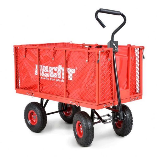 Transpordi käru / Aiakäru / traktori haagis HECHT 52184 kõrgete äärtega Rent