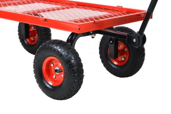 Transpordi käru / Aiakäru / traktori haagis HECHT 52184 kõrgete äärtega Rent - Image 2