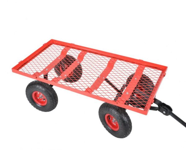 Transpordi käru / Aiakäru / traktori haagis HECHT 52184 kõrgete äärtega Rent - Image 3