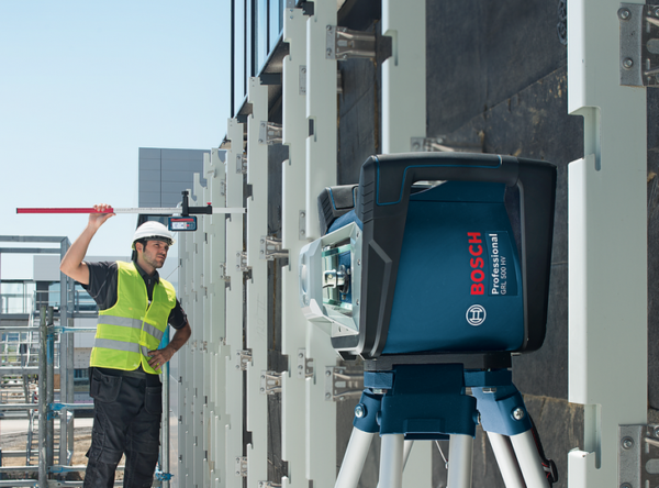 Pöördlaser Bosch GRL 500 HV + LR 50 pult-vastuvõtja - Image 3