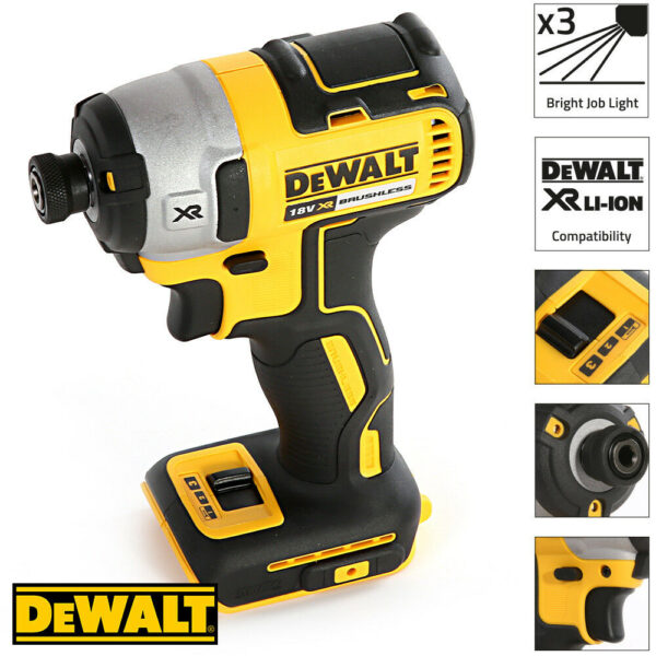 DeWalt, Akulöökkruvikeeraja DCF887N , harjavaba - Rent