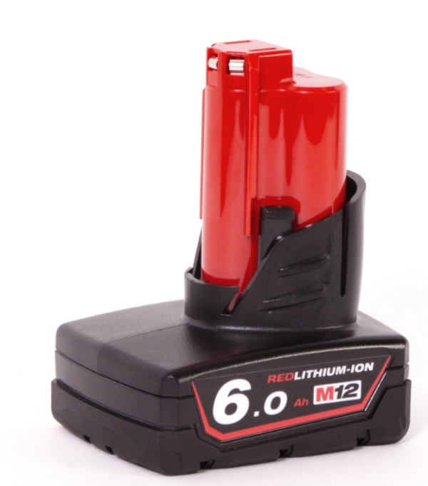 Milwaukee Lisa Aku 12V M12 B6 6Ah Rent