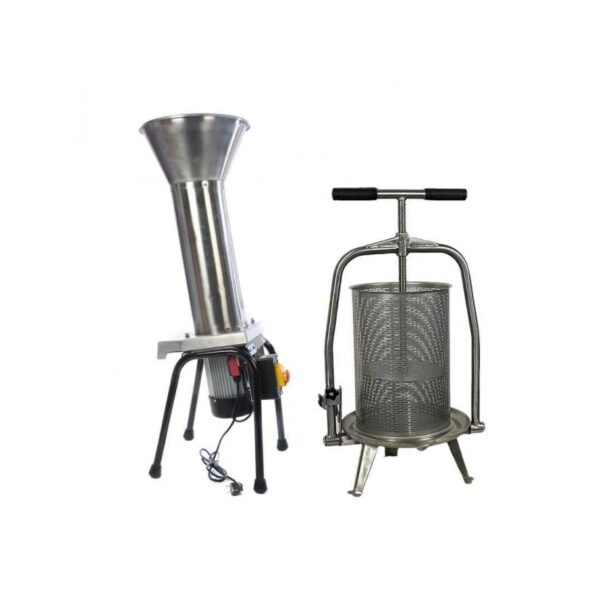 Õunapurustaja 1,5kw või 1,1kw  + Mahla kruvipress 22L