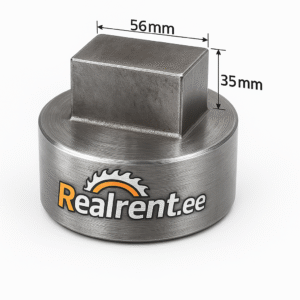 Metallposti pea kaitse - 22kg Postirammile 20-55J kuni Ø100mm - Rent