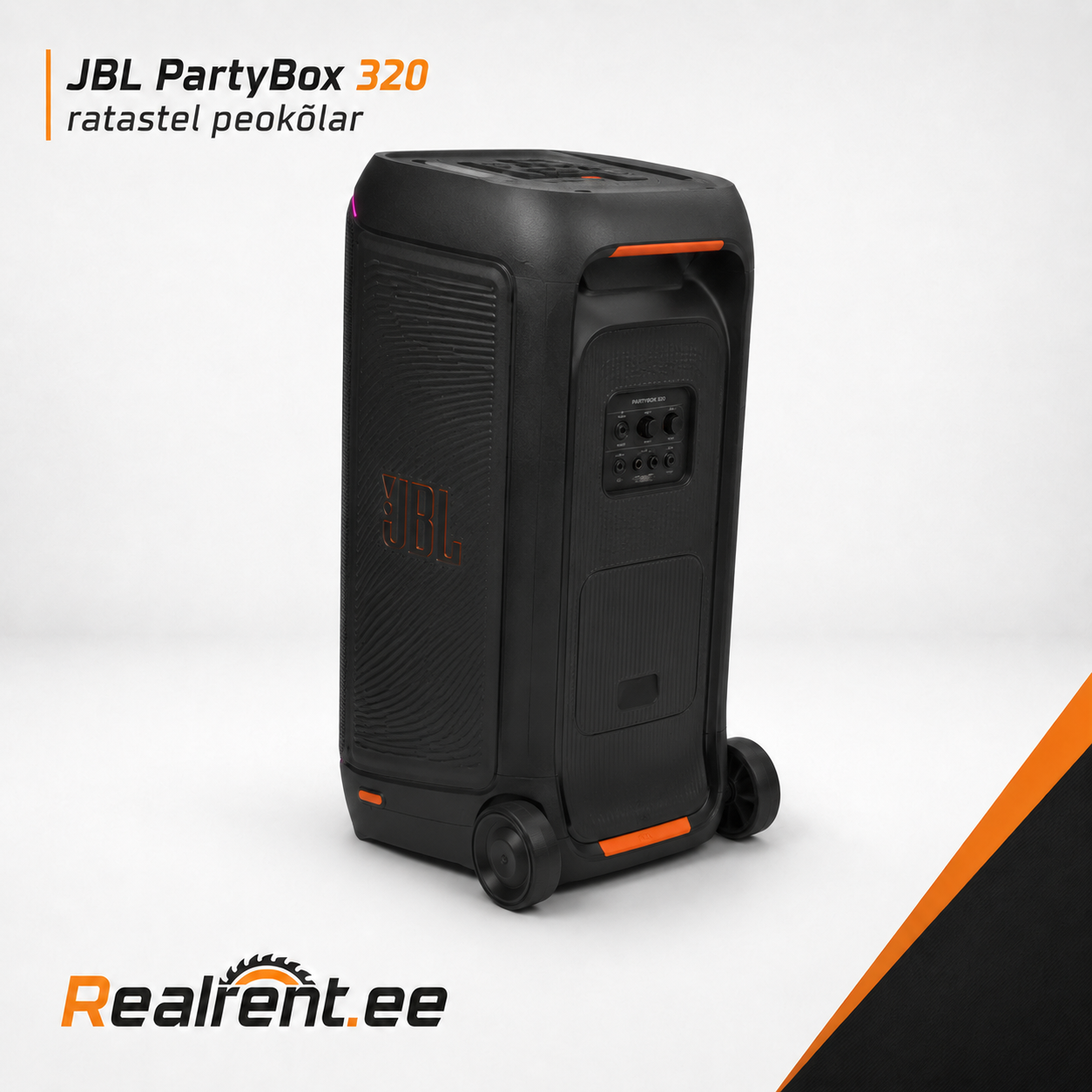 JBL PartyBox 320 juhtmevaba kõlar - Rent - Image 2