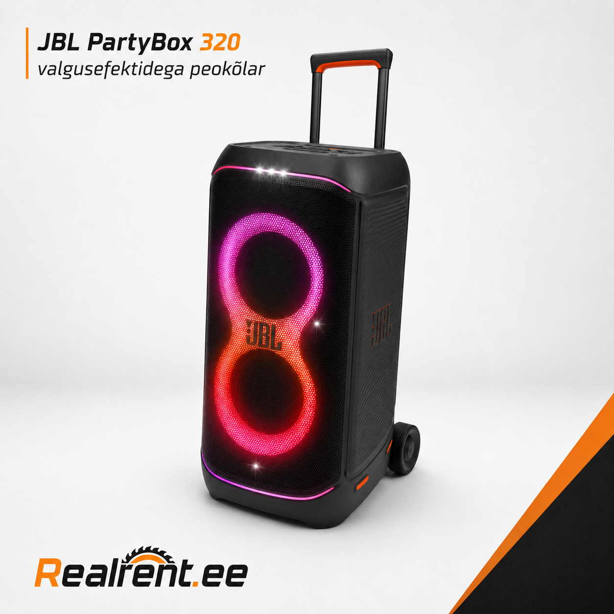 JBL PartyBox 320 juhtmevaba kõlar - Rent