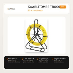 RealRent kaablitõmbetross 50 m bränditud tootehero