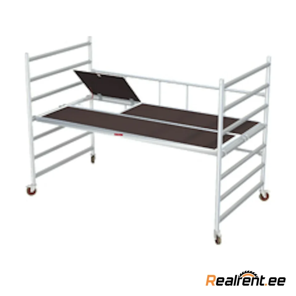 Alumiiniumtelling / lai torn 2,2m – Realrent.ee