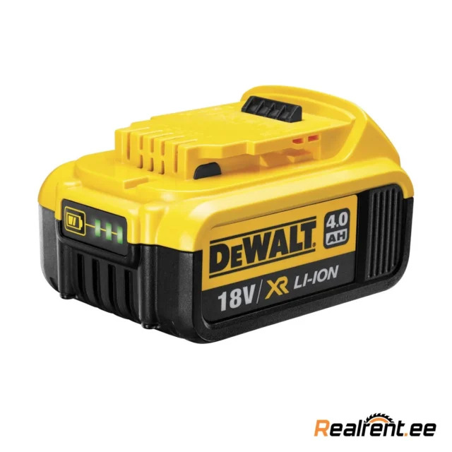 DeWalt lisaaku DCB 182; 18 V; 4,0 Ah; Li-ion – Realrent.ee