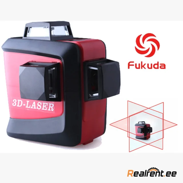 Ristjoonlaser Fukuda 360° – Realrent.ee